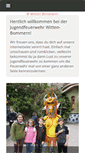 Mobile Screenshot of jugend.feuerwehr-witten-bommern.de